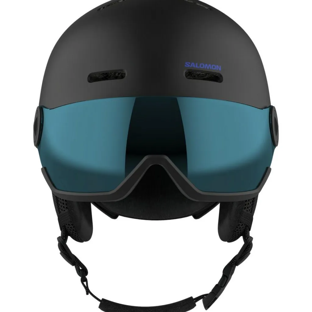 Orka Visor skihelm junior black*Salomon Clearance