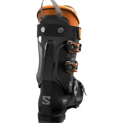S/Pro Alpha 100 LV skischoenen heren black orange  tiger dark grey*Salomon Outlet