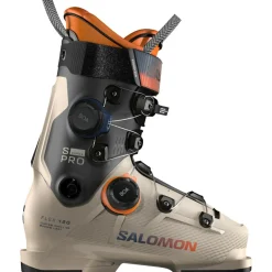 S/Pro Supra Dual BOA 120 skischoenen heren humus black orange tiger*Salomon Clearance