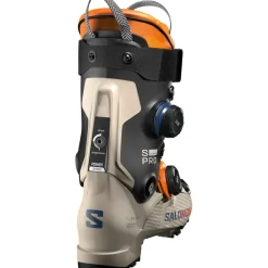 S/Pro Supra Dual BOA 120 skischoenen heren humus black orange tiger*Salomon Clearance