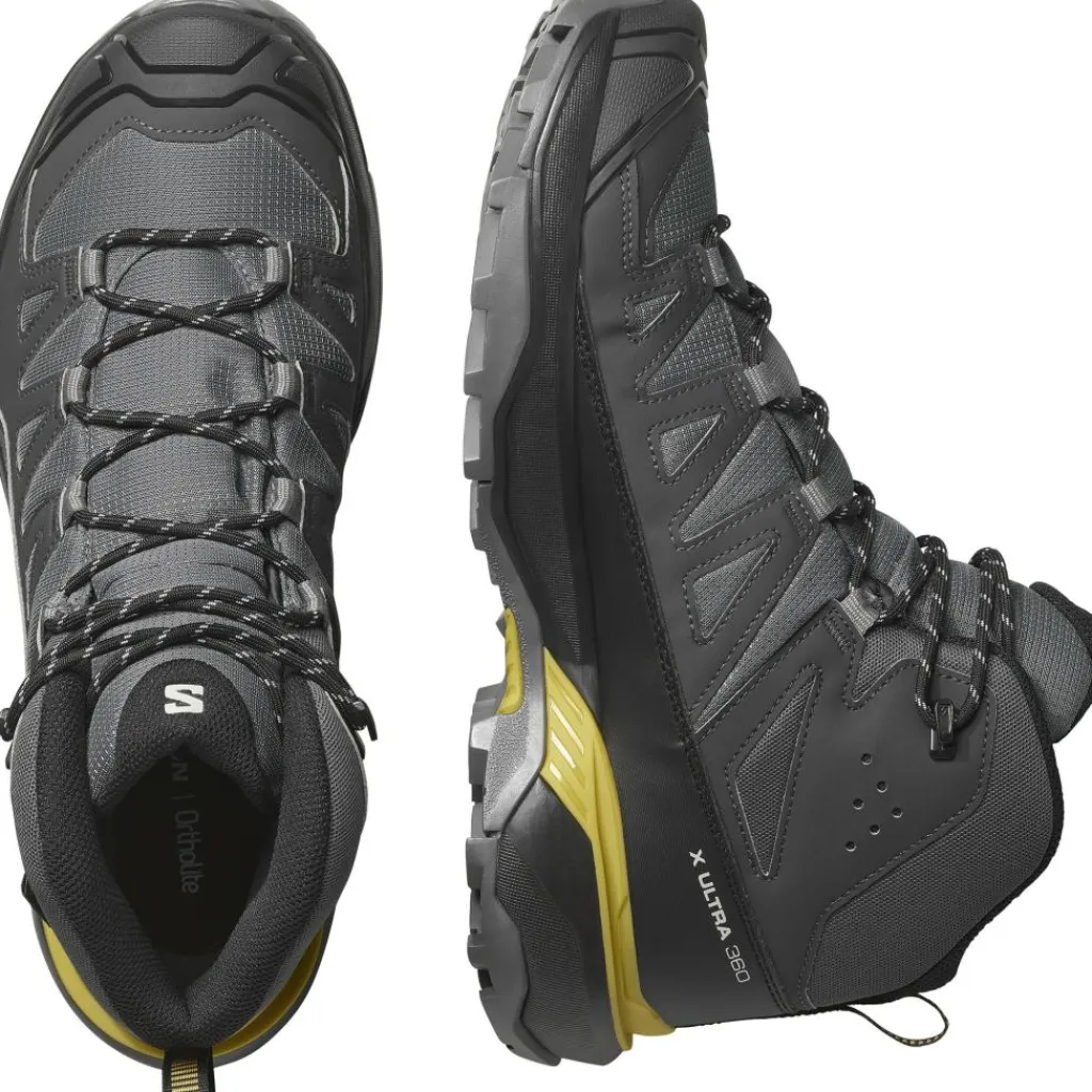 X ULTRA 360 GORE-TEX wandelschoenen heren castlerock black spicy mustard*Salomon Hot