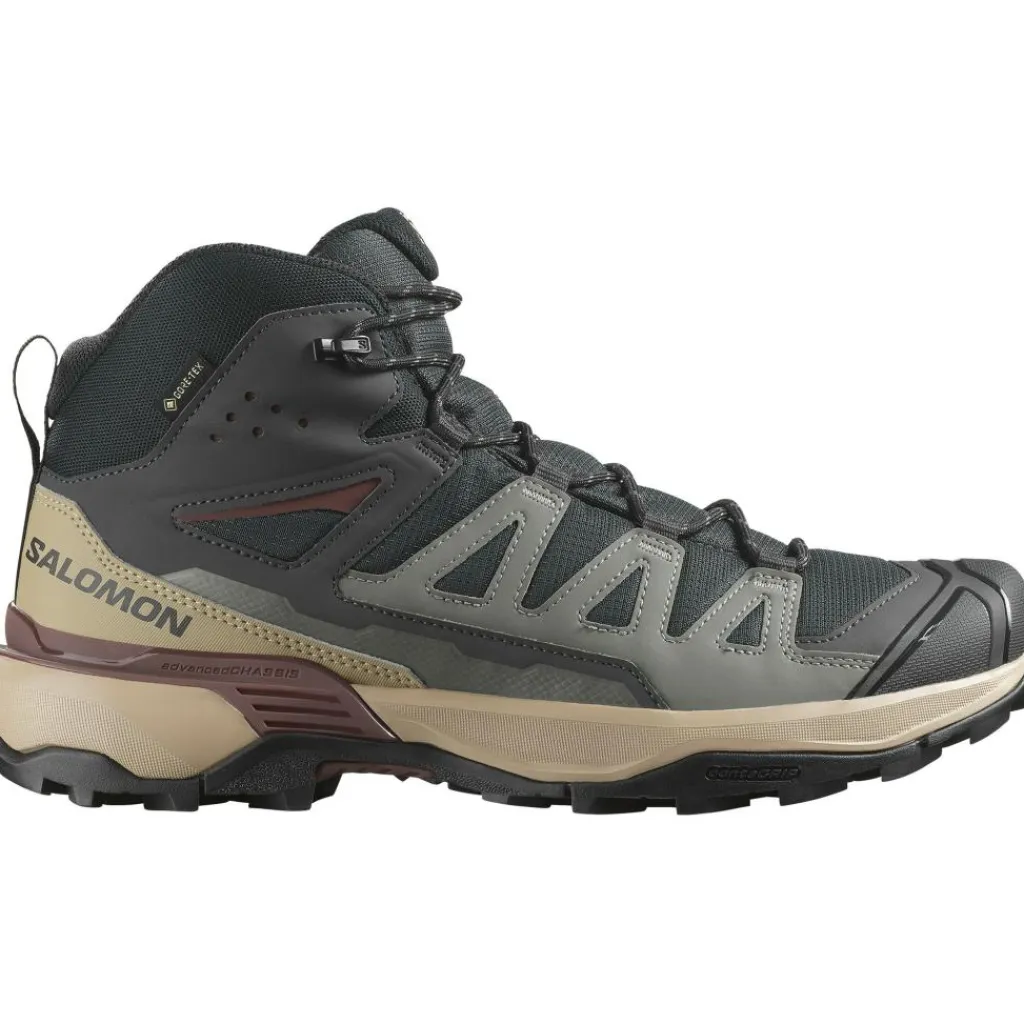 X ULTRA 360 GORE-TEX wandelschoenen heren phantom desert tan rum raisin*Salomon Sale