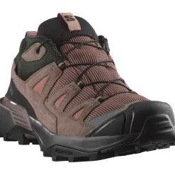 X ULTRA 360 LEATHER GORE-TEX wandelschoenen dames cognac peppercorn black*Salomon Online
