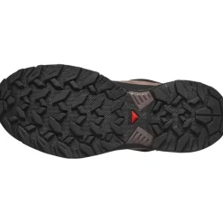 X ULTRA 360 LEATHER GORE-TEX wandelschoenen dames cognac peppercorn black*Salomon Online