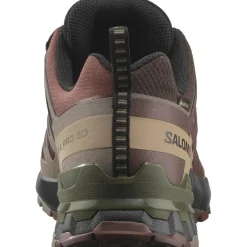 XA PRO 3D V9 GORE-TEX hardloopschoenen heren black coffee rum raisin olive night*Salomon Discount