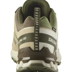 XA PRO 3D V9 GORE-TEX hardloopschoenen heren deep lichen green safari dark earth*Salomon Sale