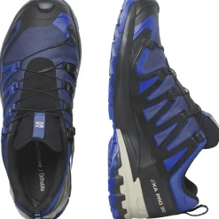 XA PRO 3D V9 GORE-TEX wandelschoenen heren blue print surf the web lapis blue*Salomon Best