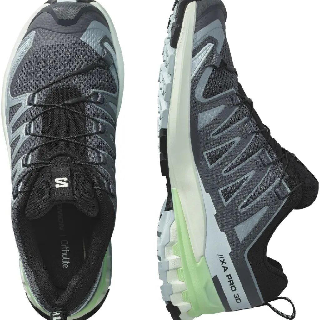 XA PRO 3D V9 hardloopschoenen dames turbulence iced aqua patina green*Salomon Hot