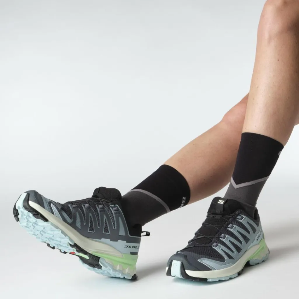 XA PRO 3D V9 hardloopschoenen dames turbulence iced aqua patina green*Salomon Hot