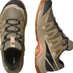 X-ADVENTURE RECON GORE-TEX wandelschoenen dames falcon desert tan hyma pink*Salomon Clearance