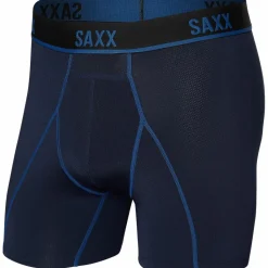 Kinetic LC mesh onderbroek heren navy city blue*SAXX Hot