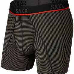 Kinetic mesh onderbroek heren grey feed stripe*SAXX Sale