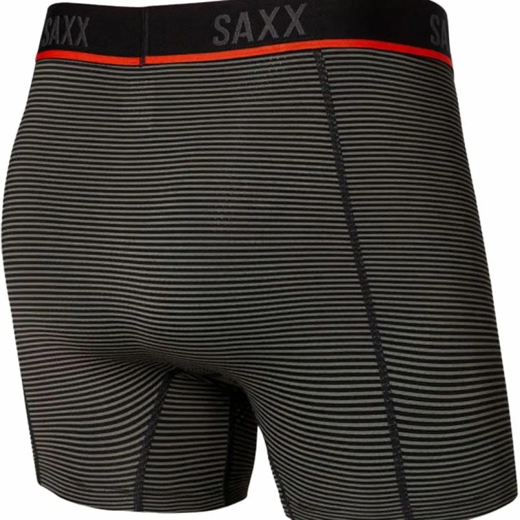 Kinetic mesh onderbroek heren grey feed stripe*SAXX Sale