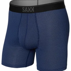 Quest QD mesh onderbroek heren midnight blue*SAXX Discount