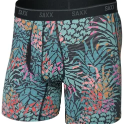 Quest Quick-Dry Mesh onderbroek heren pineapple patch-multi*SAXX Discount