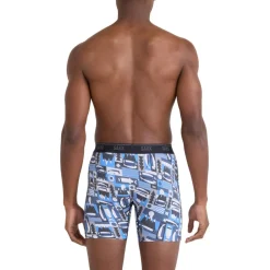 Quest Quick-Dry Mesh onderbroek heren winter angler-blue*SAXX Outlet