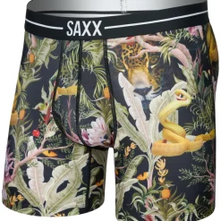 Volt Breathable Mesh onderbroek heren jungle juice-black*SAXX Sale