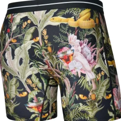 Volt Breathable Mesh onderbroek heren jungle juice-black*SAXX Sale