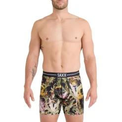 Volt Breathable Mesh onderbroek heren jungle juice-black*SAXX Sale