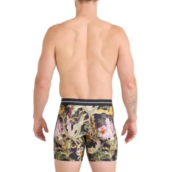 Volt Breathable Mesh onderbroek heren jungle juice-black*SAXX Sale