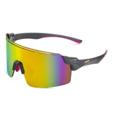 Amla zonnebril pink purple shiny grey matte pink*Sinner Hot