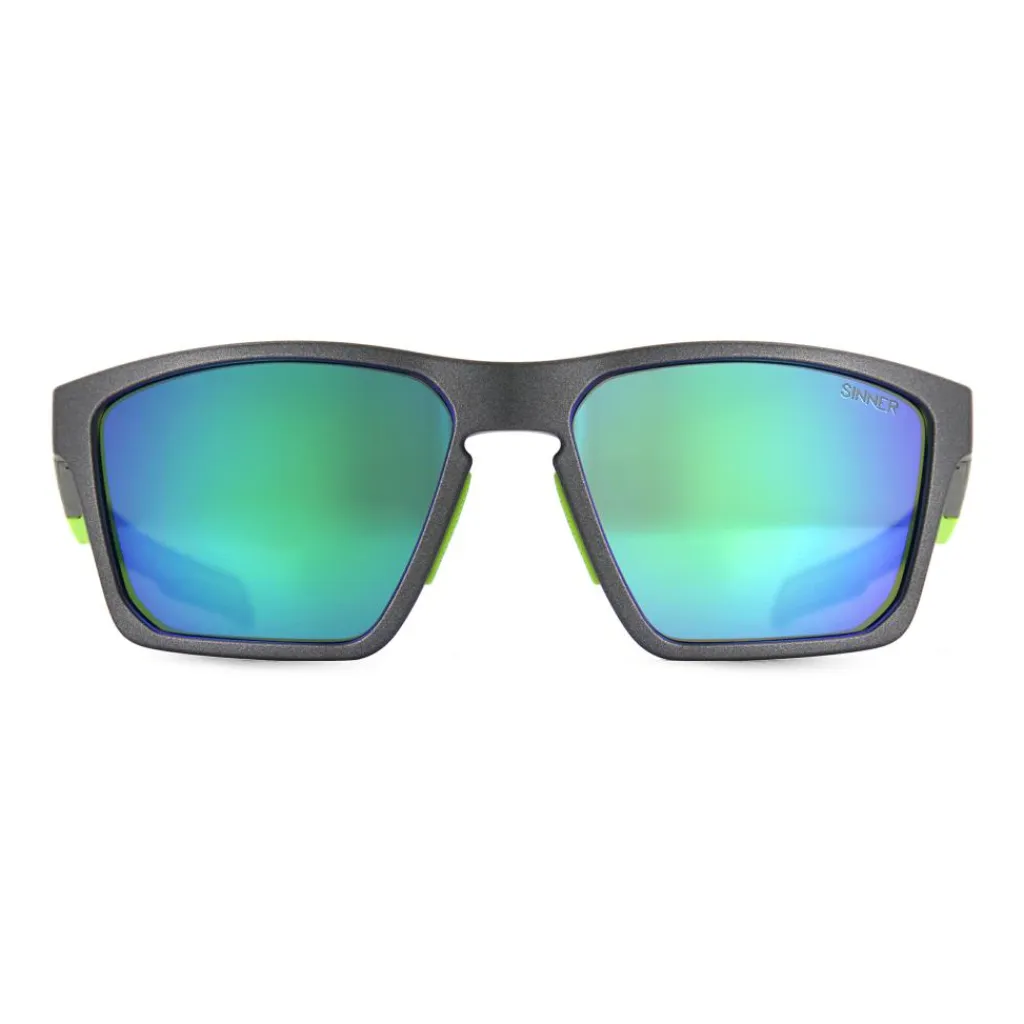 Arary zonnebril green oil matte dark grey green*Sinner New