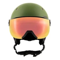 TITAN VISOR skihelm moss green red*Sinner Sale