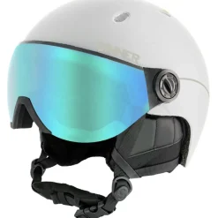 TITAN VISOR skihelm matte white blue*Sinner Clearance
