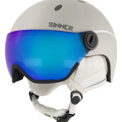 TITAN VISOR skihelm matte light grey*Sinner New