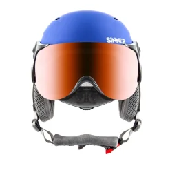 TYPHOON VISOR skihelm matte blue*Sinner Clearance