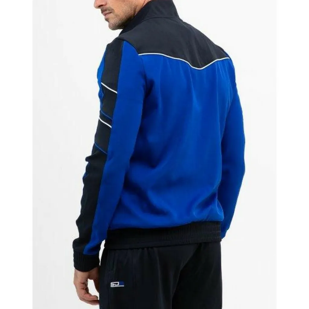  Alistar trainingsjack heren blue neon*Sjeng Sports Hot