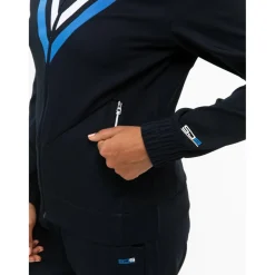  Aveli trainingsjack dames dark blue*Sjeng Sports Best