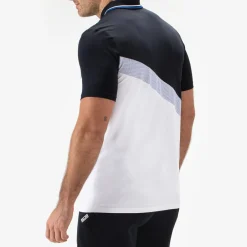  Braxon tennispolo heren dark blue*Sjeng Sports