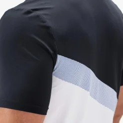  Braxon tennispolo heren dark blue*Sjeng Sports