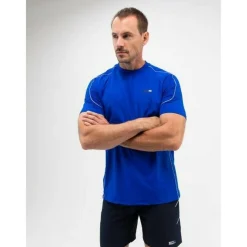  Brayen tennisshirt heren blue neon*Sjeng Sports Clearance