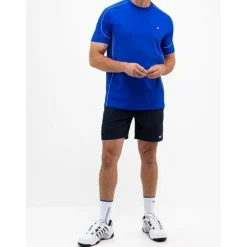  Brayen tennisshirt heren blue neon*Sjeng Sports Clearance