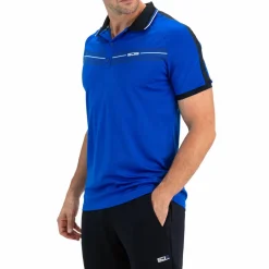 Celio tennispolo heren blue neon*Sjeng Sports Sale