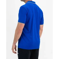  Cense tennispolo heren blue neon*Sjeng Sports Sale