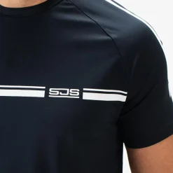  Coster tennisshirt heren dark blue*Sjeng Sports Best