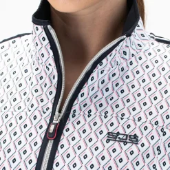  Fea trainingsjack dames real white*Sjeng Sports Online