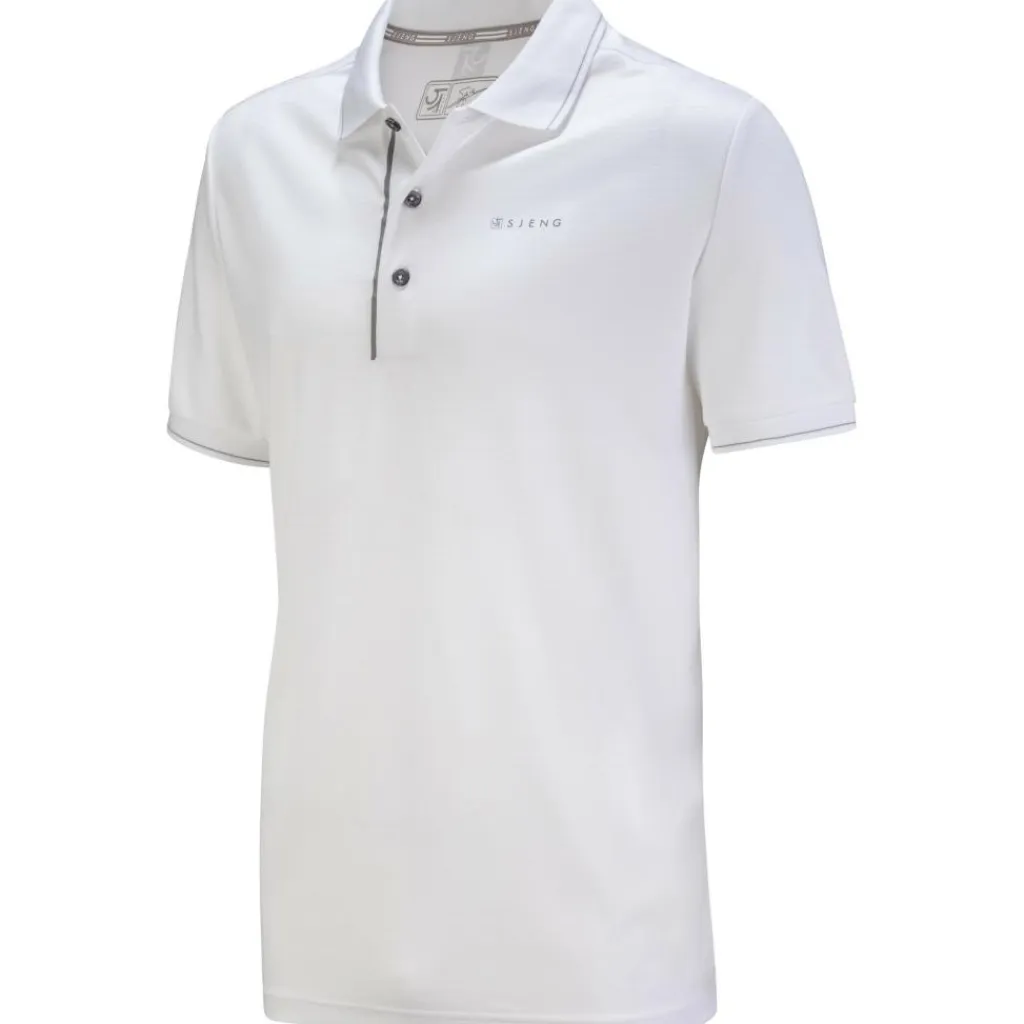 Grand polo heren real white*Sjeng Sports Best