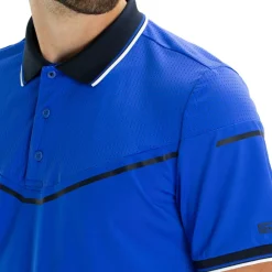  Hyde tennispolo heren blue neon*Sjeng Sports New