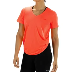 Ines tennisshirt dames vibrant orange*Sjeng Sports Online