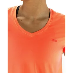 Ines tennisshirt dames vibrant orange*Sjeng Sports Online