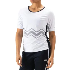 Ise tennisshirt dames real white*Sjeng Sports Outlet