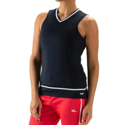 Jayda tennis tanktop dames dark blue*Sjeng Sports Hot
