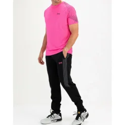  Sancho tennisshirt heren pink glo*Sjeng Sports