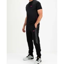  Sepp tennisshirt heren black*Sjeng Sports Online