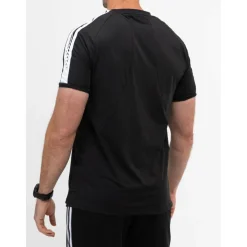  Sinclair tennisshirt heren black melange*Sjeng Sports