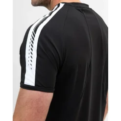  Sinclair tennisshirt heren black melange*Sjeng Sports